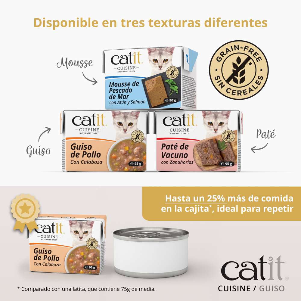 Catit Cuisine Selection Guiso, Pack Variado de 12
