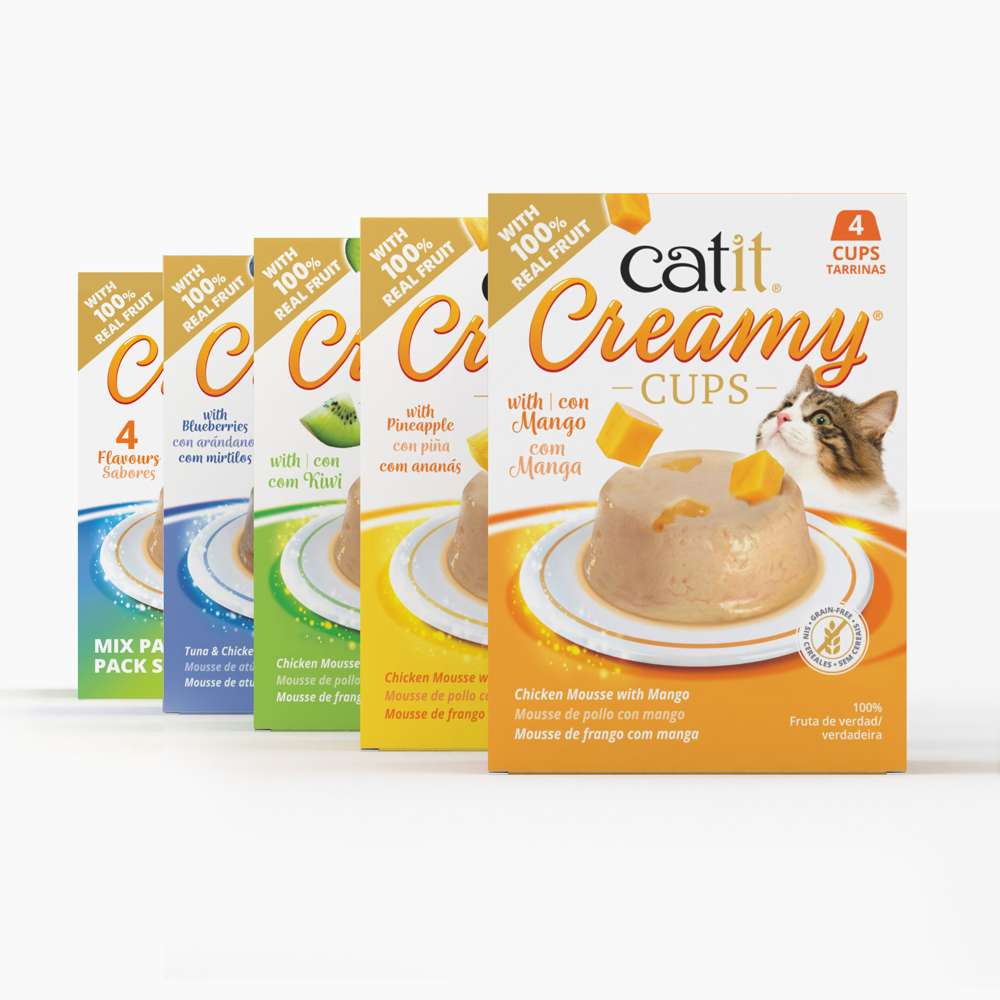 Catit Creamy Cups 4 x 25g