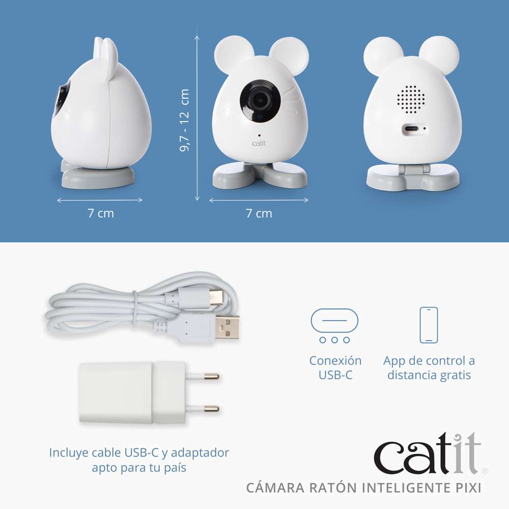 Cámara Ratón Inteligente Catit PIXI