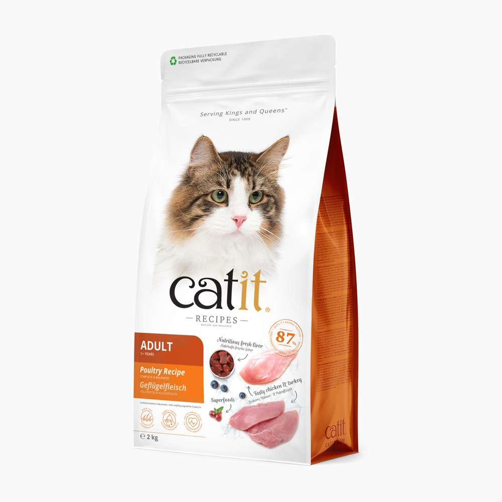 Pienso para Gatos Catit Recipes -Receta de Aves para ADULTO