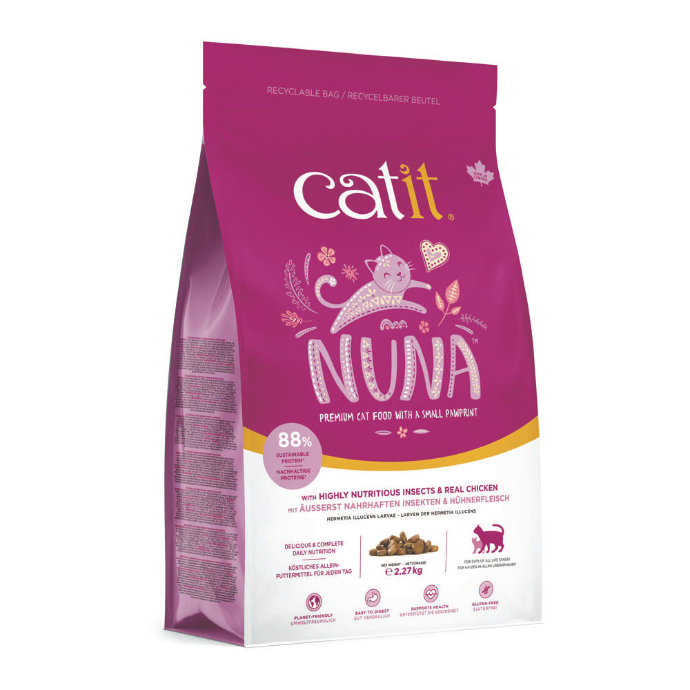 Catit Nuna - Pienso para gatos a base de proteínas de insectos