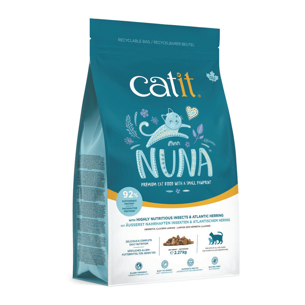 Catit Nuna - Pienso para gatos a base de proteínas de insectos