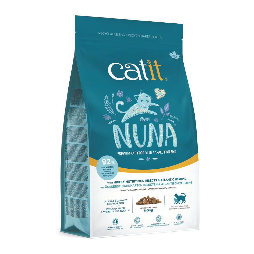 Catit Nuna - Pienso para gatos a base de proteínas de insectos