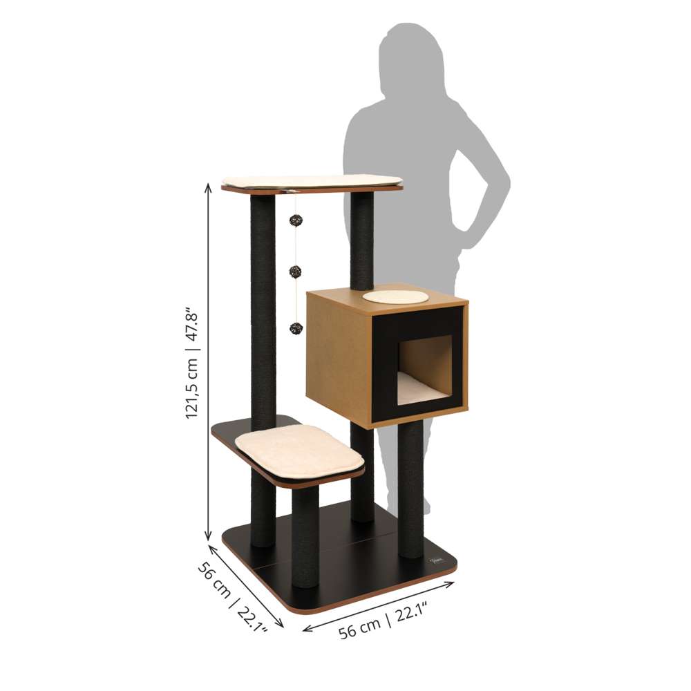 Vesper High Base - Negro