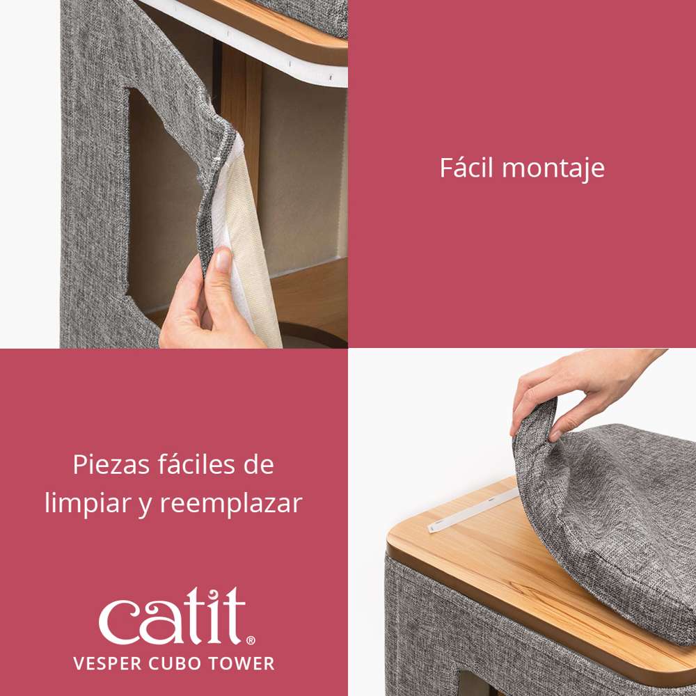 Vesper Cubo Tower - Piedra