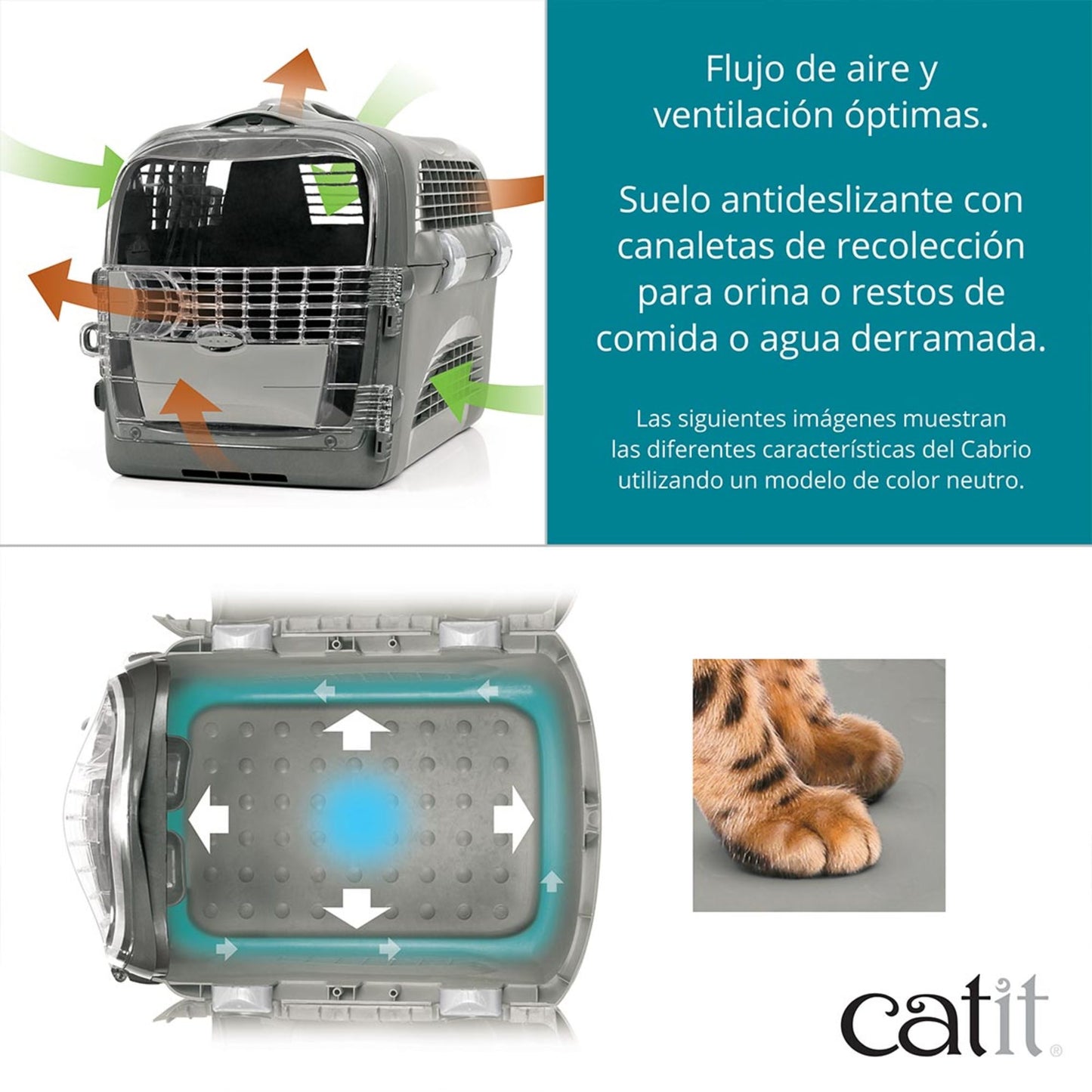 Transportín Catit Cabrio