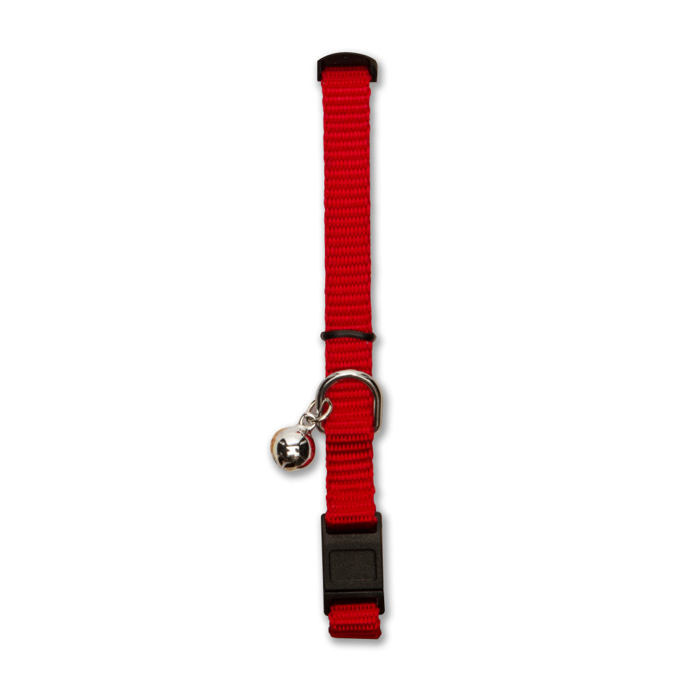 Collar para gatos unicolor con hebilla breakaway