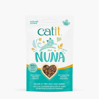 Snacks Catit Nuna – Snacks a Base de Proteína de Insecto para Gatos