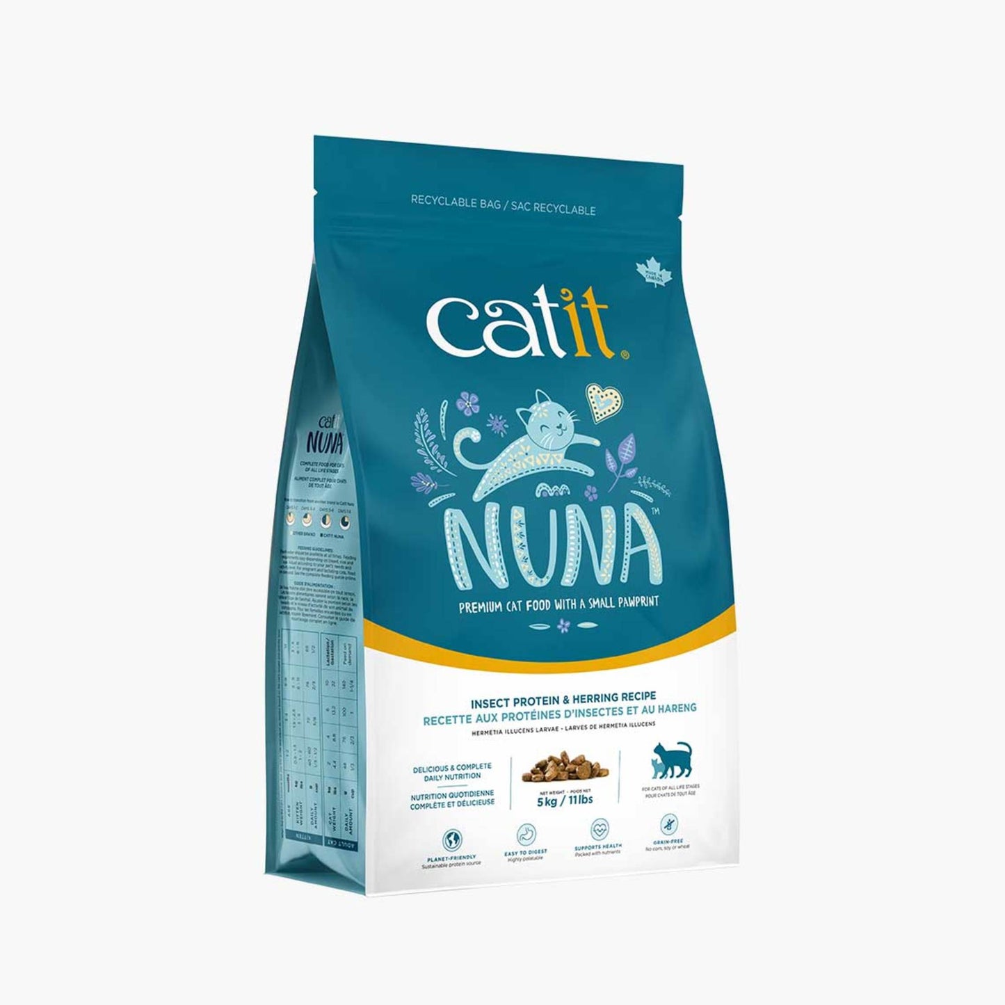 Catit Nuna - Pienso para gatos a base de proteínas de insectos