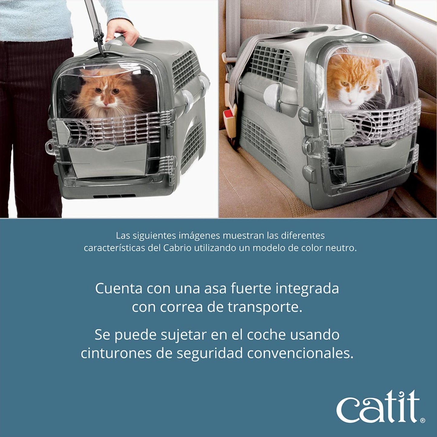 Transportín Catit Cabrio