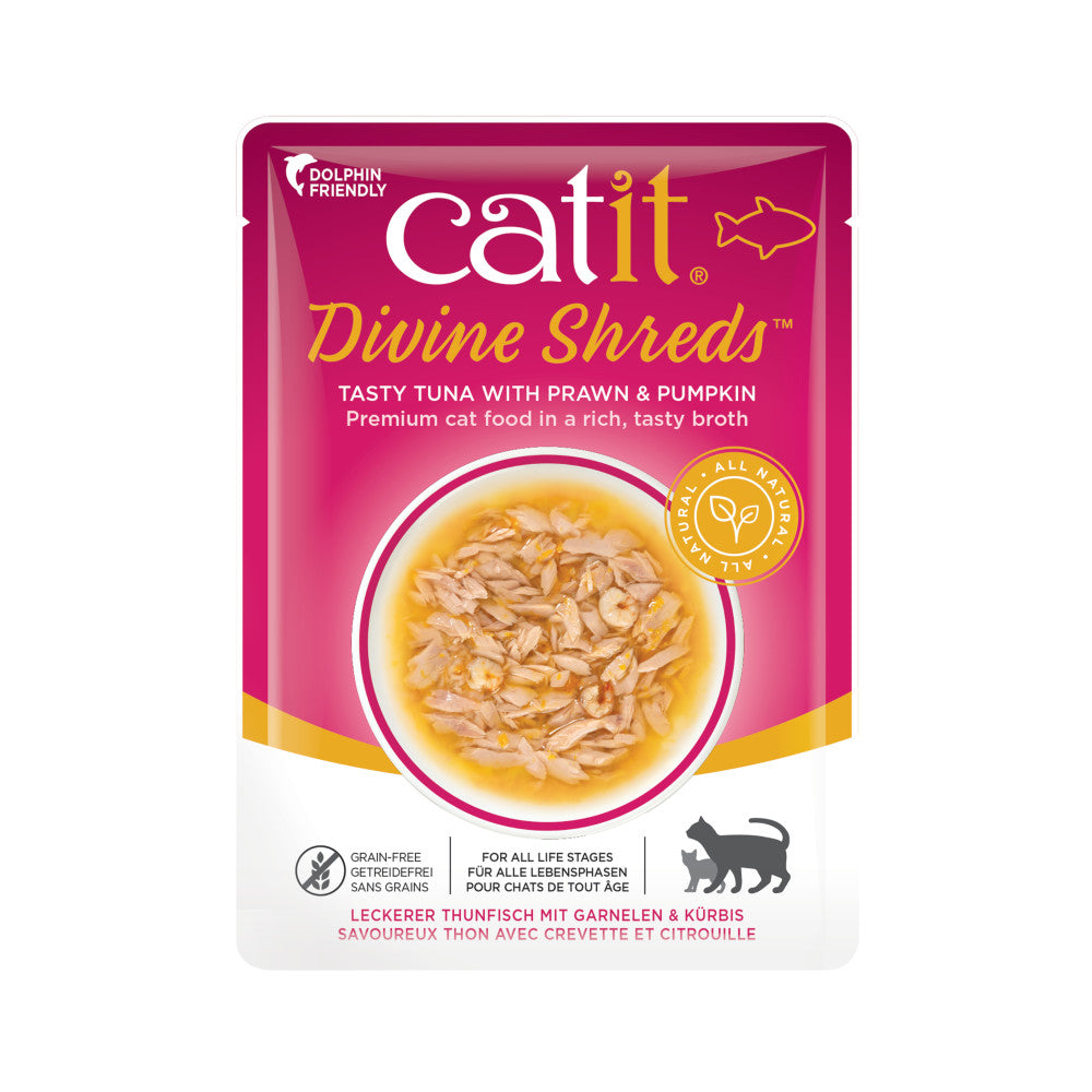Sopa para Gatos de Atún Catit Divine Shreds
