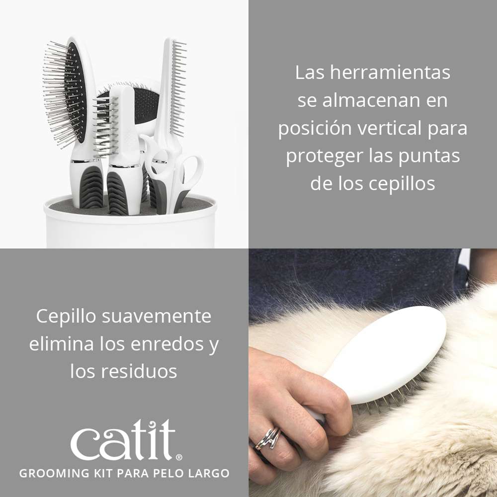 Grooming Kit para Pelo Largo