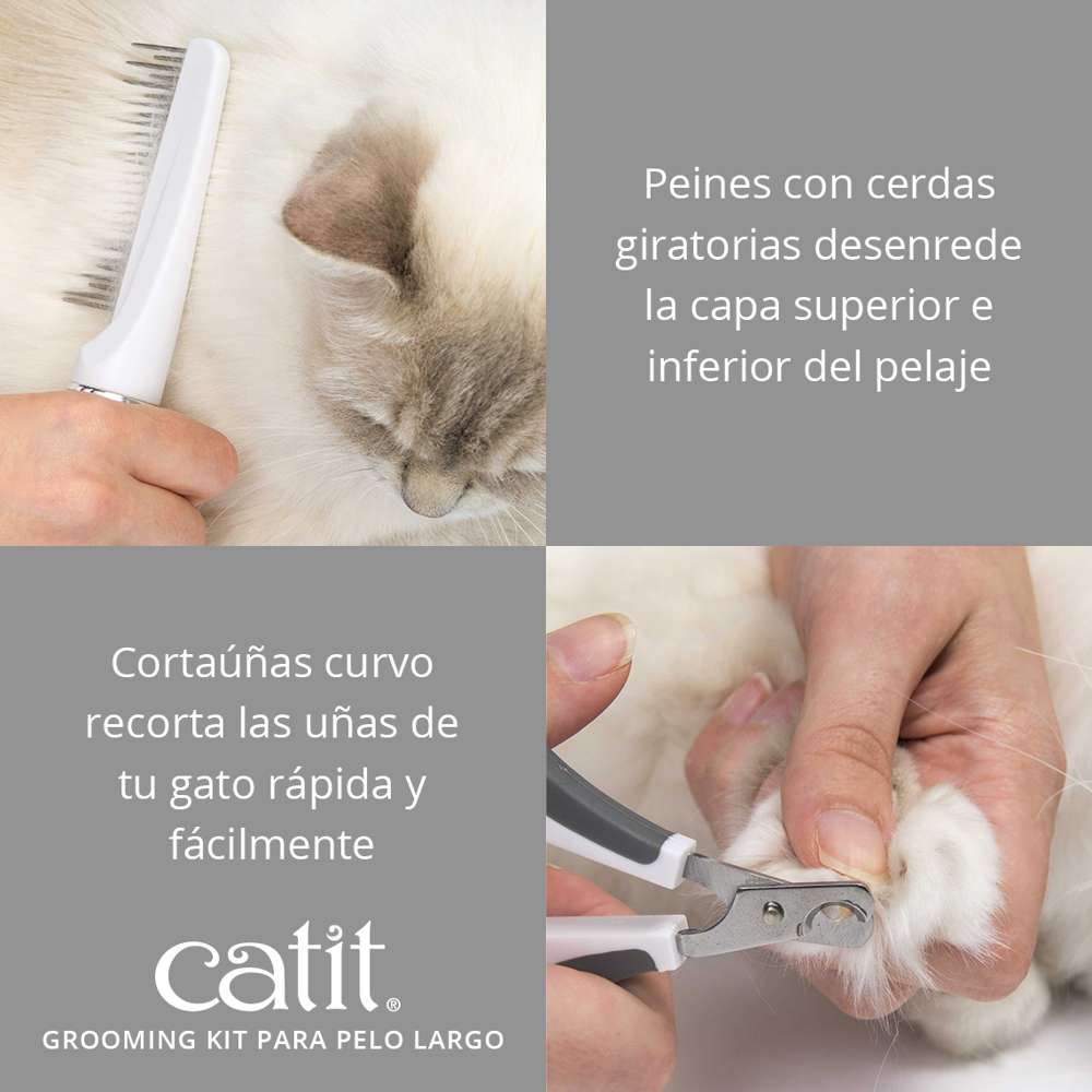 Grooming Kit para Pelo Largo