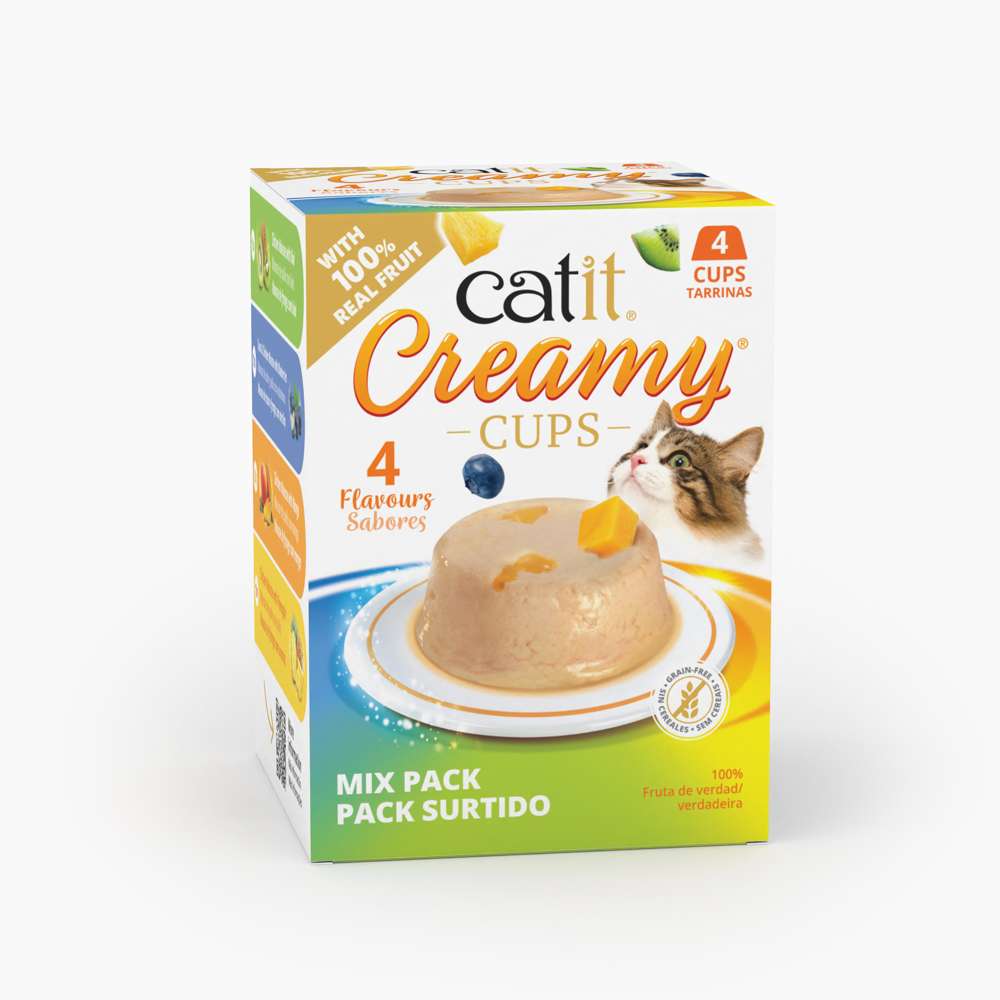 Catit Creamy Cups 4 x 25g
