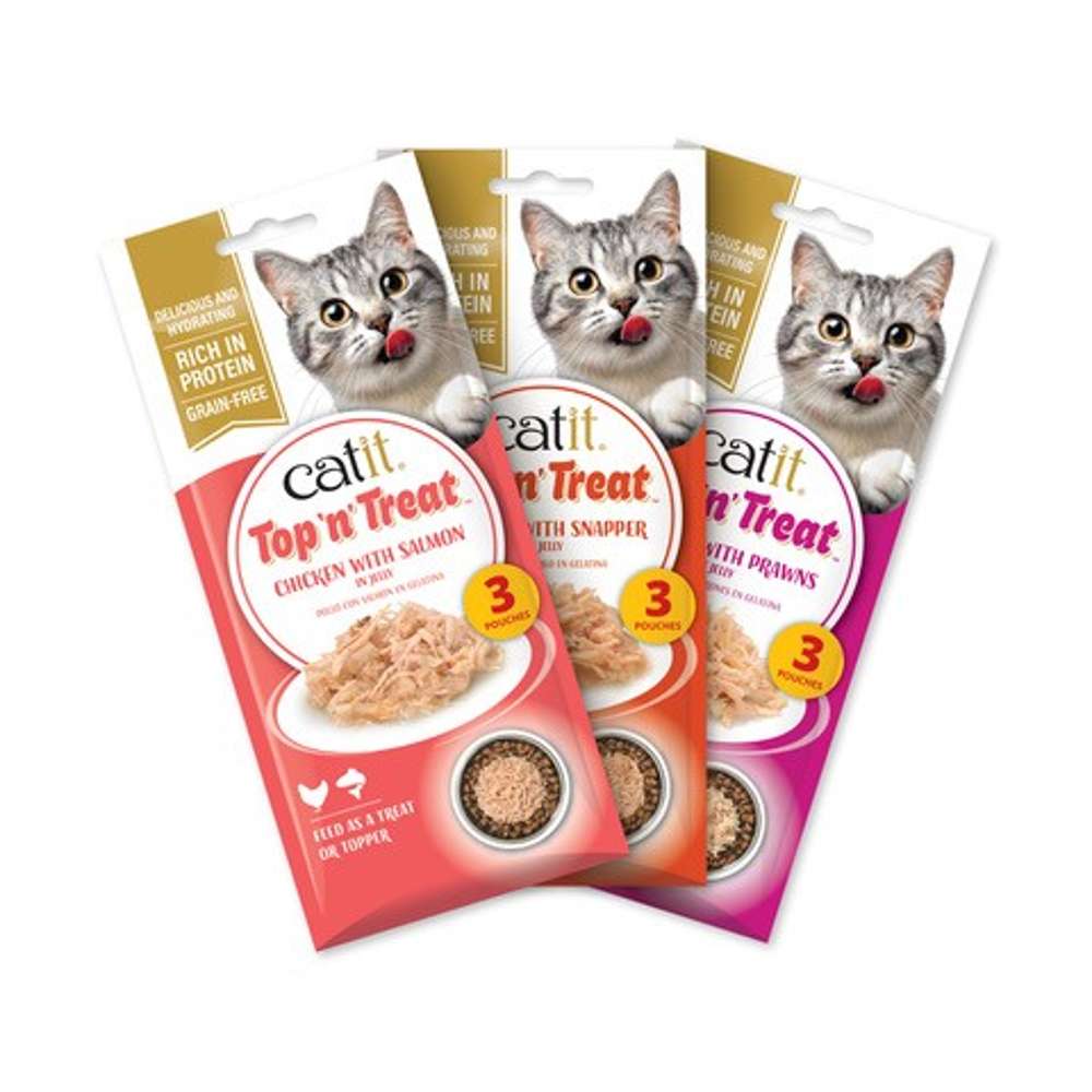 Snack Catit Top 'N' Treat de pollo