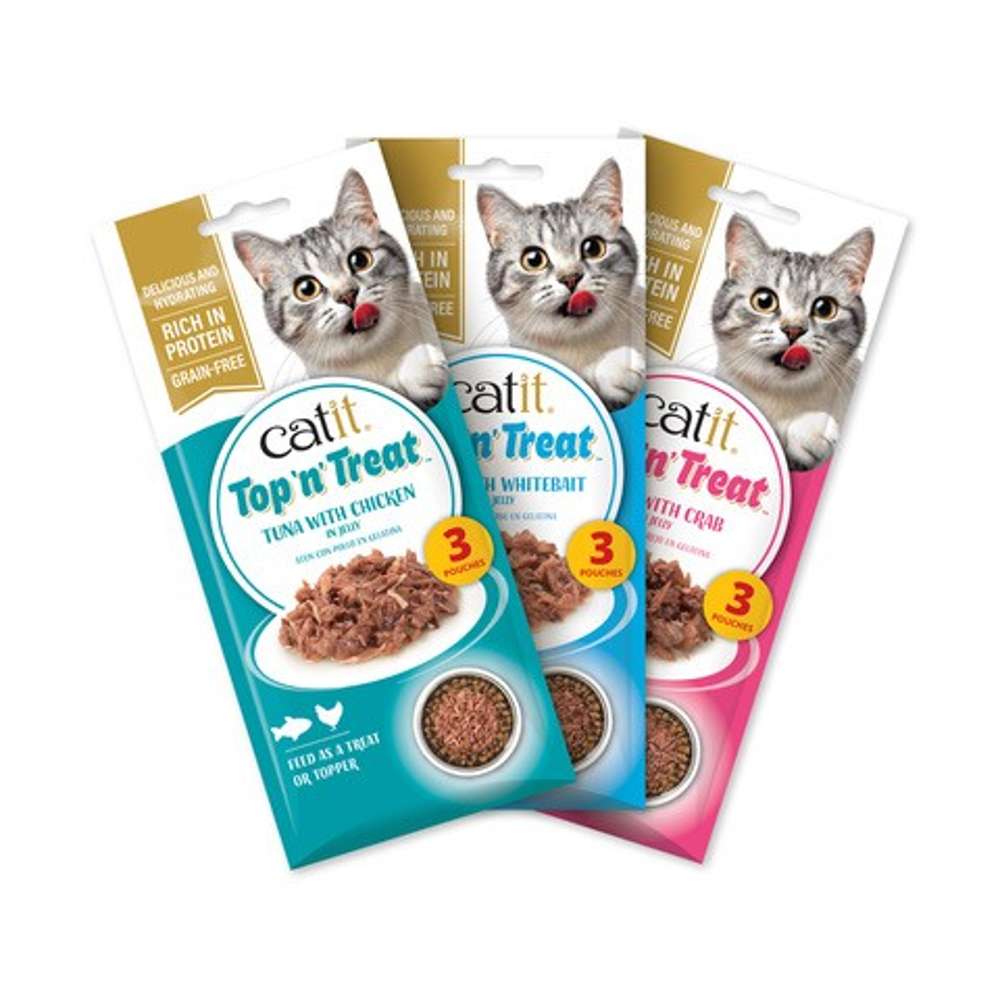 Snack Catit Top 'N' Treat de atún