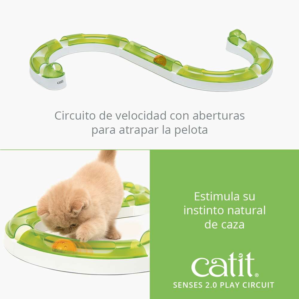 Circuitos con Pelota Catit Senses