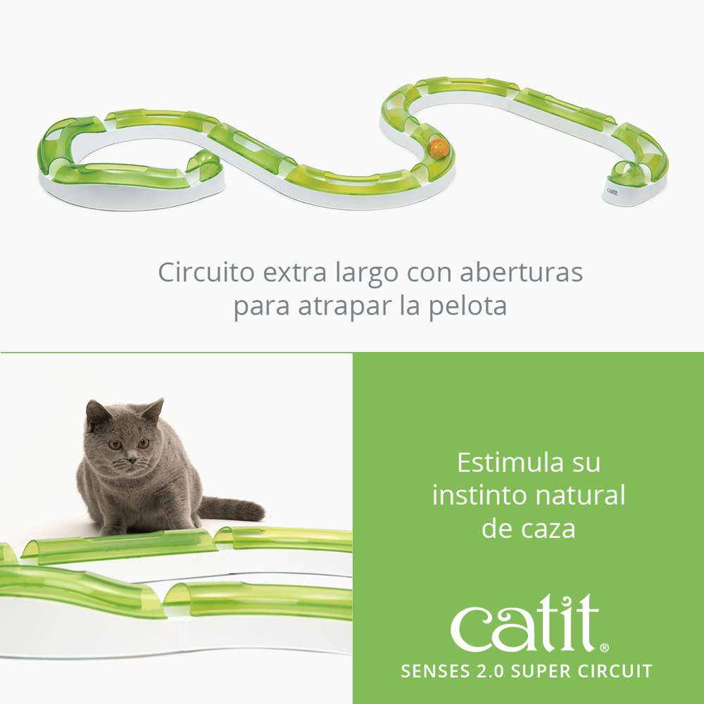 Circuitos con Pelota Catit Senses