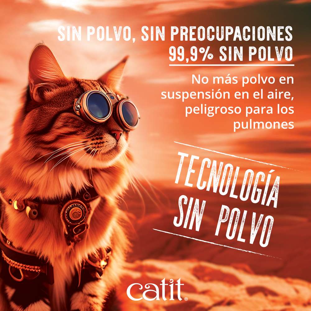 Arena para Gatos Aglomerante de Cáscara de Guisante Go Natural