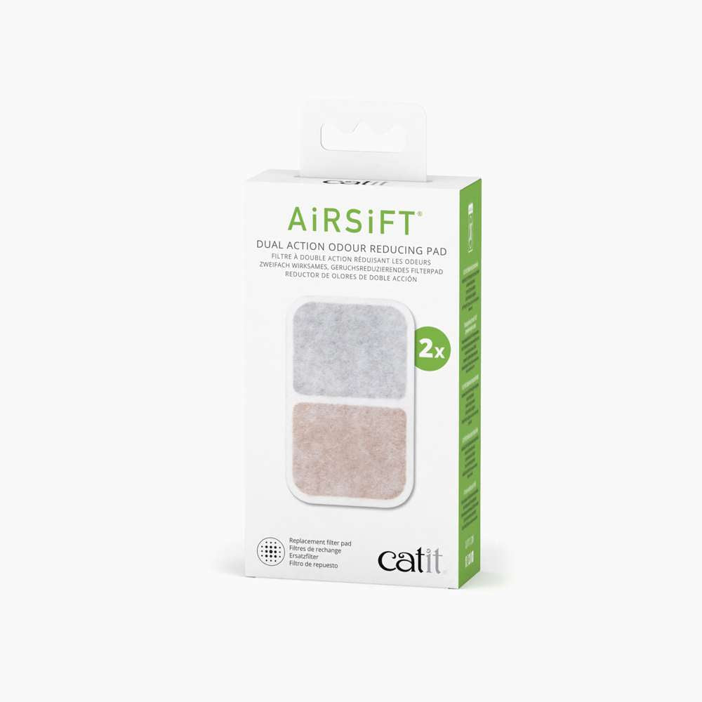 Filtro Dual Reductor de Olores de Arenero Airsift