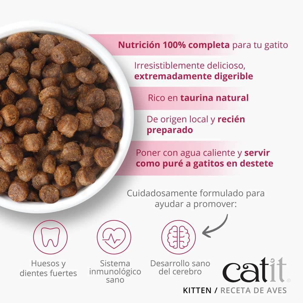 Pienso para Gatito Junior Catit Recipes -  Receta de Aves para KITTEN