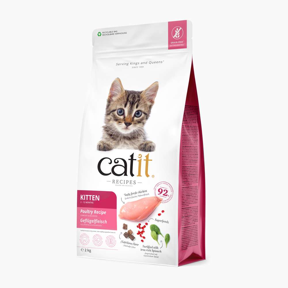 Pienso para Gatito Junior Catit Recipes -  Receta de Aves para KITTEN