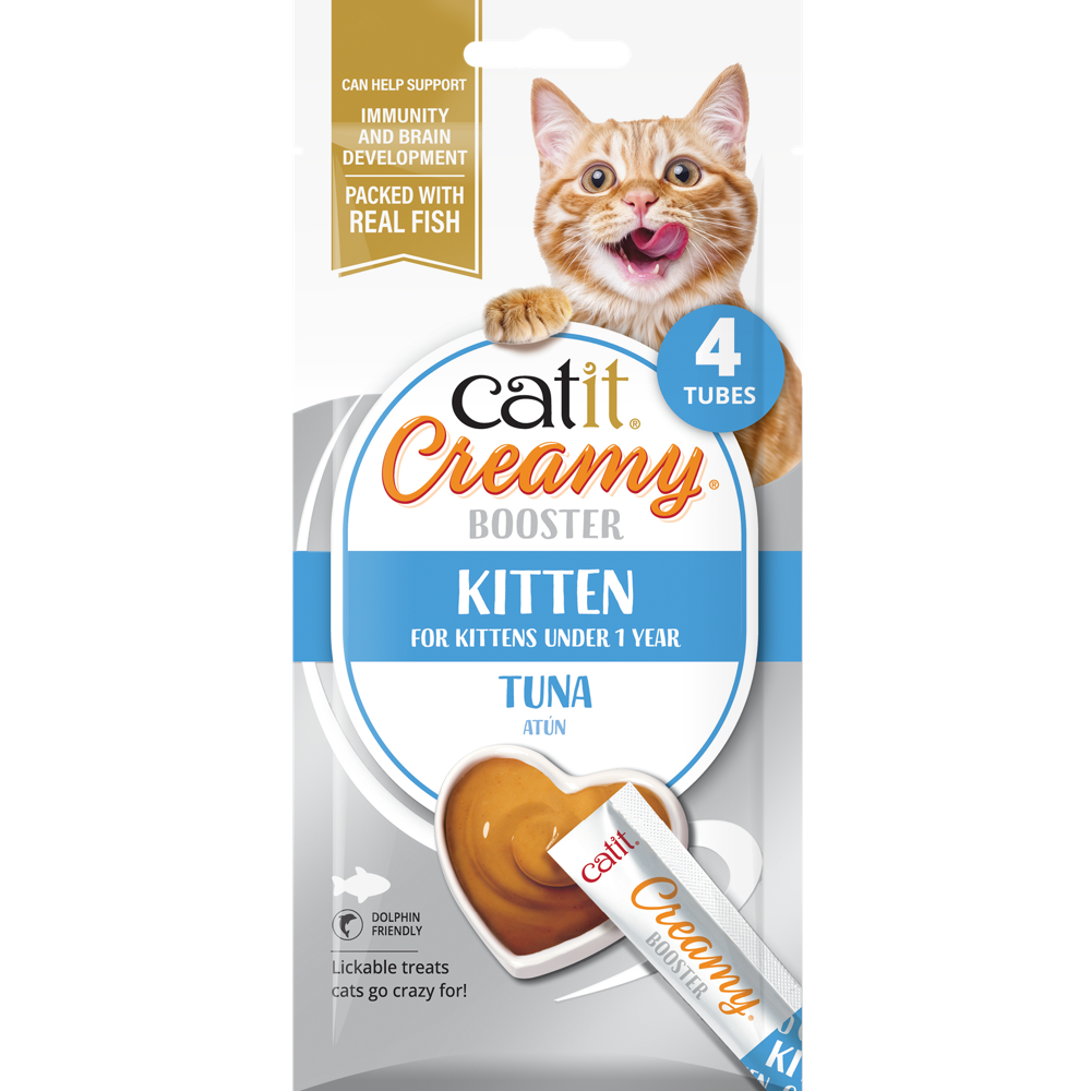 Snack Cremoso Catit Creamy Booster - Kitten