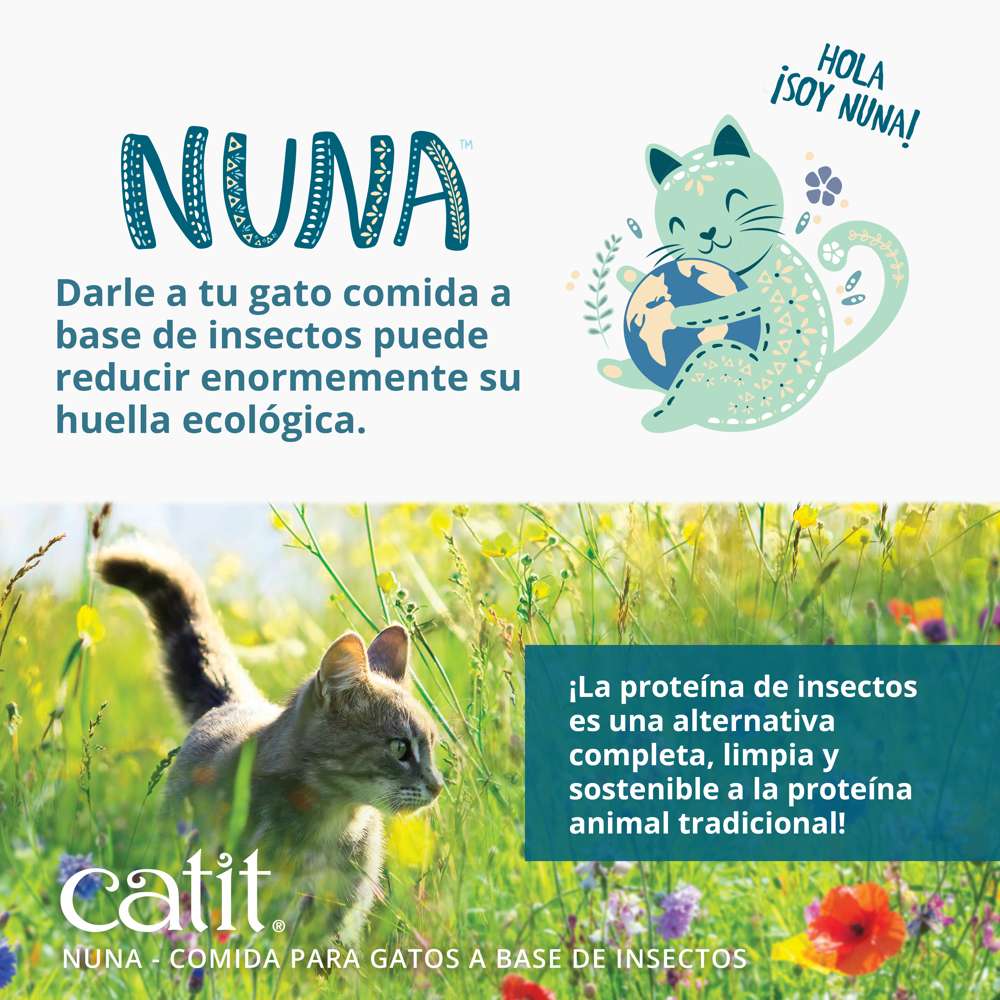 Snacks Catit Nuna – Snacks a Base de Proteína de Insecto para Gatos