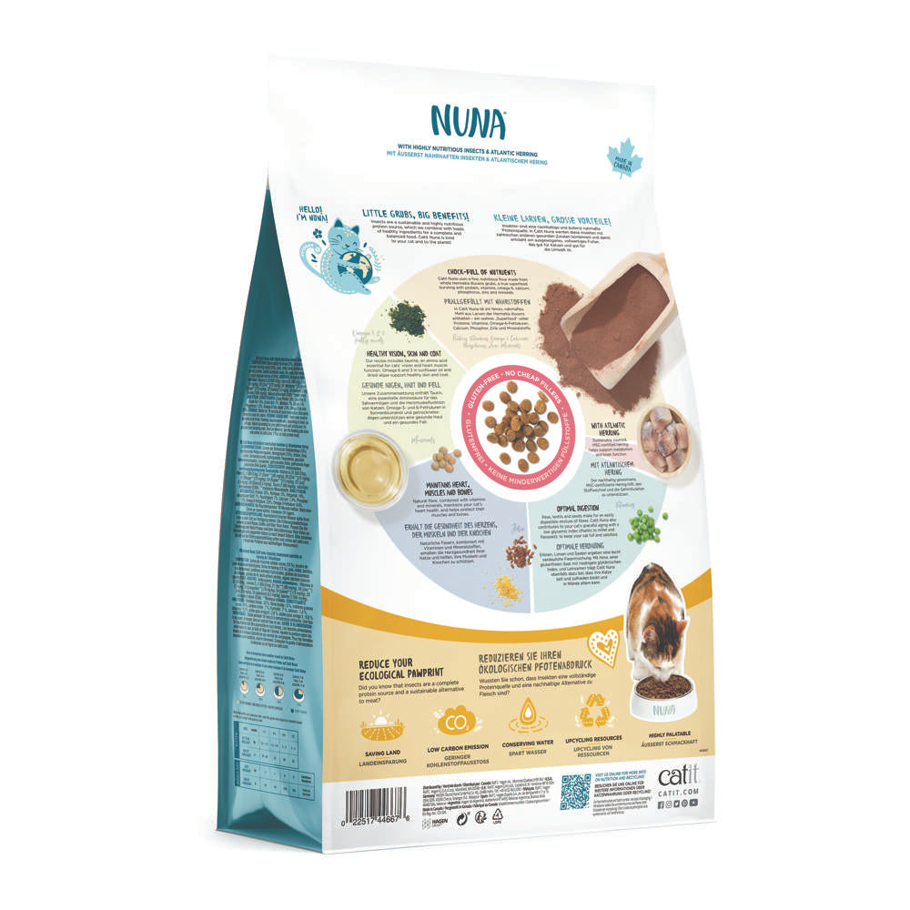 Catit Nuna - Pienso para gatos a base de proteínas de insectos