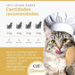 Tarrina de pollo de doble capa para gatos Catit Cuisine Dinner