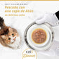 Tarrina de pescado de doble capa para gatos Catit Cuisine Dinner