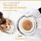 Tarrina de pescado de doble capa para gatos Catit Cuisine Dinner