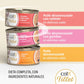 Carne desmenuzada para gatos Catit Cuisine Fillet - Pack variado de 12