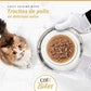 Trocitos de carne en salsa para gatos Catit Cuisine Bites