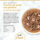 Dúo de carne con toppings para gatos Catit Cuisine Duet