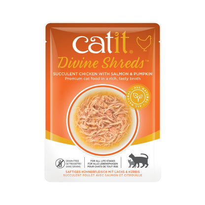 Sopa para Gatos de Pollo Catit Divine Shreds