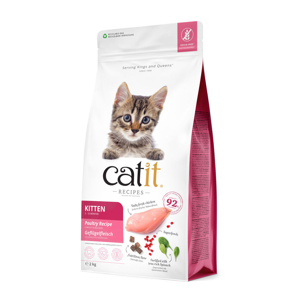 Pienso para Gatito Junior Catit Recipes -  Receta de Aves para KITTEN