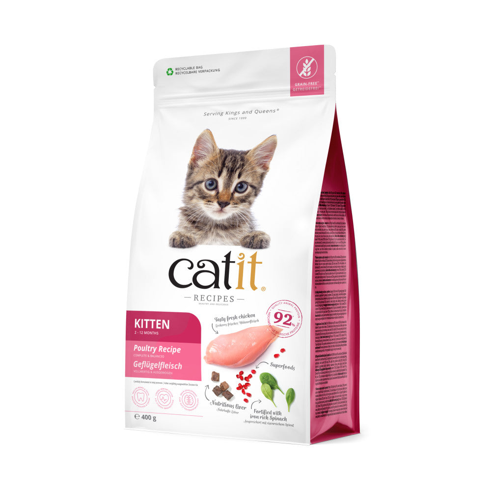 Pienso para Gatito Junior Catit Recipes -  Receta de Aves para KITTEN