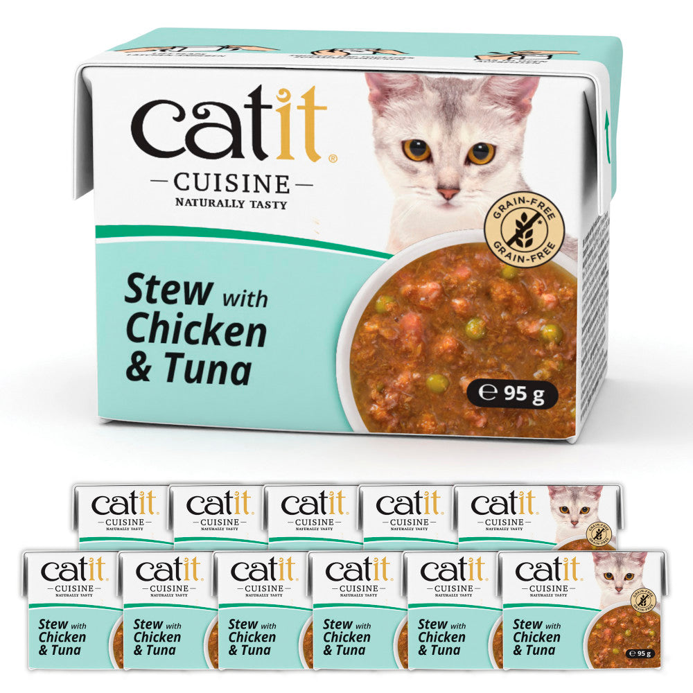 Guiso para gatos Catit Cuisine - Pack de 12