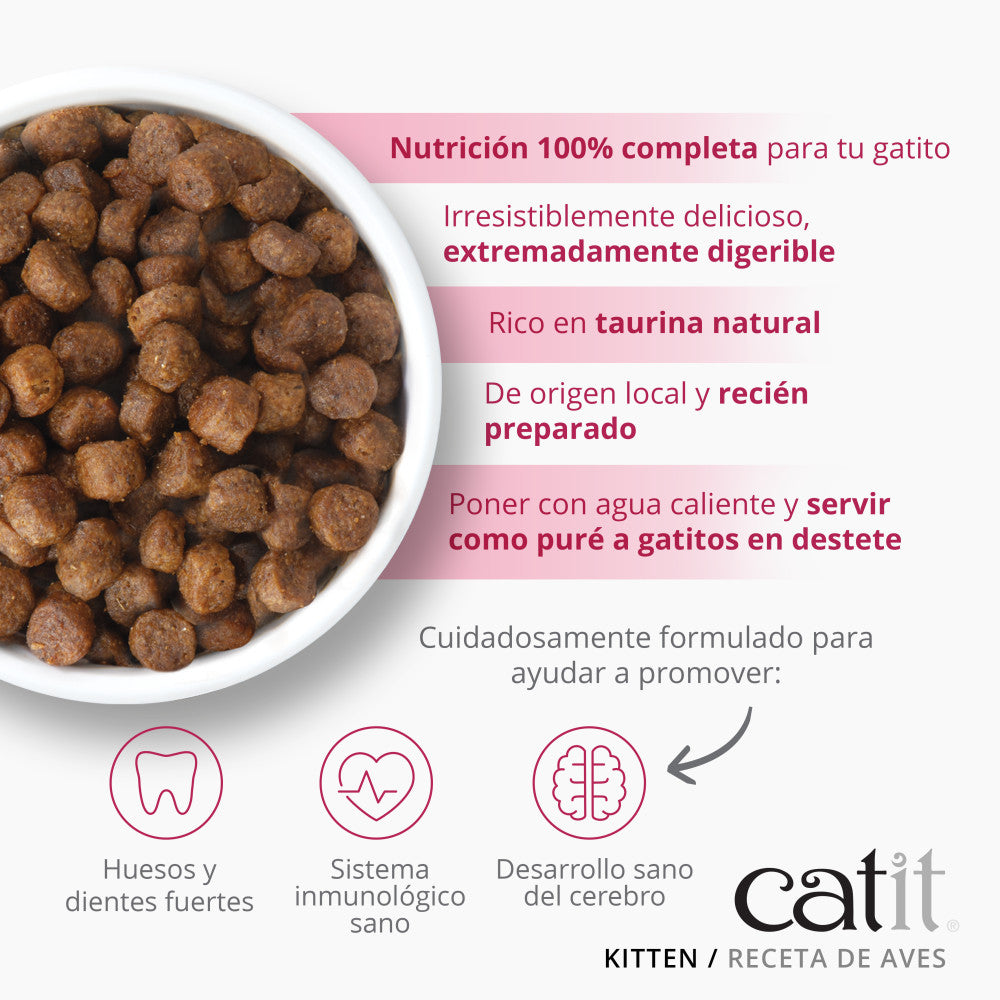 Pienso para Gatito Junior Catit Recipes -  Receta de Aves para KITTEN