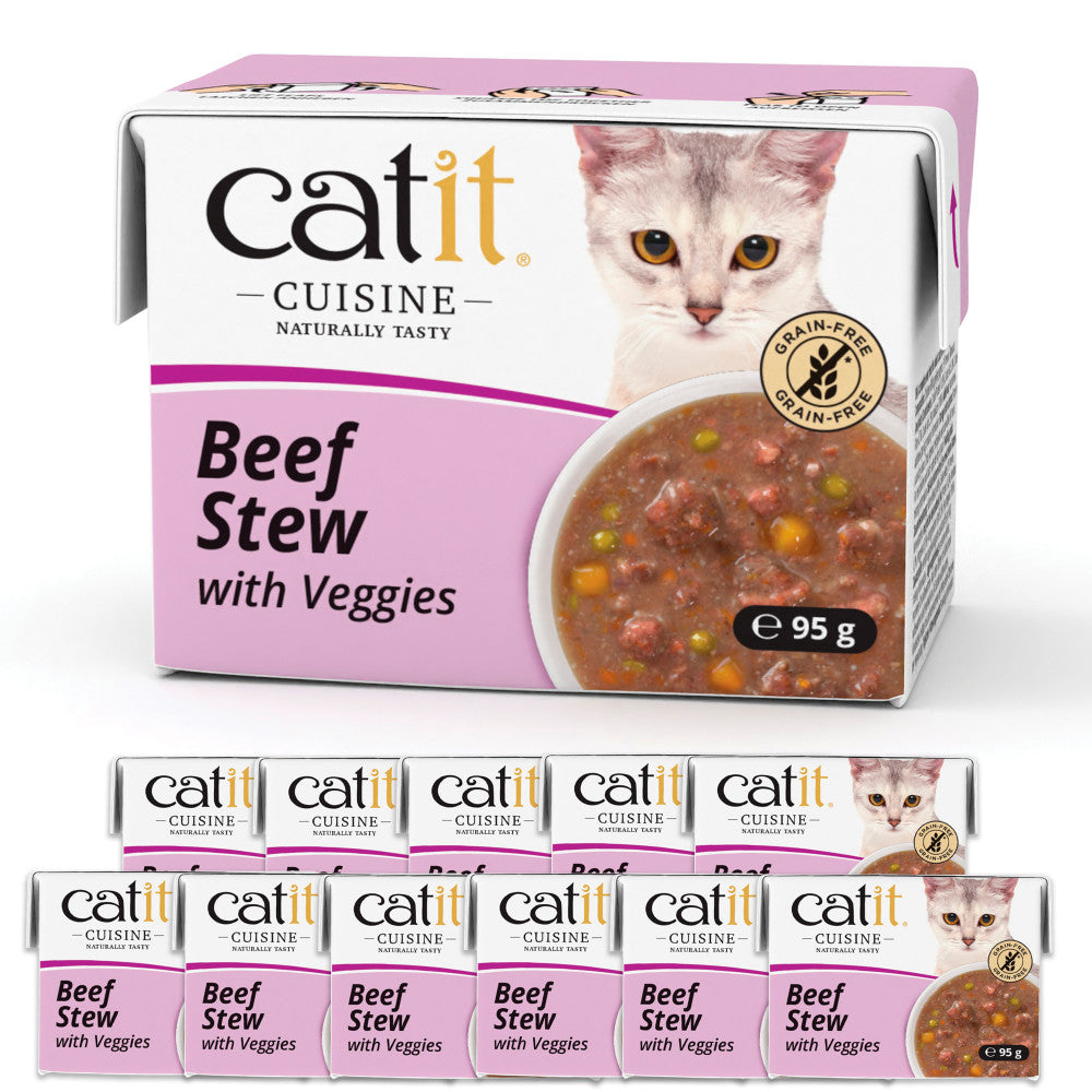 Guiso para gatos Catit Cuisine - Pack de 12