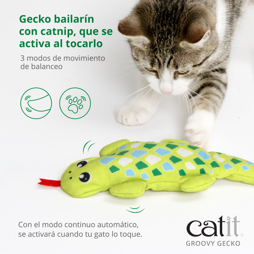 Catit Groovy Gecko, Verde