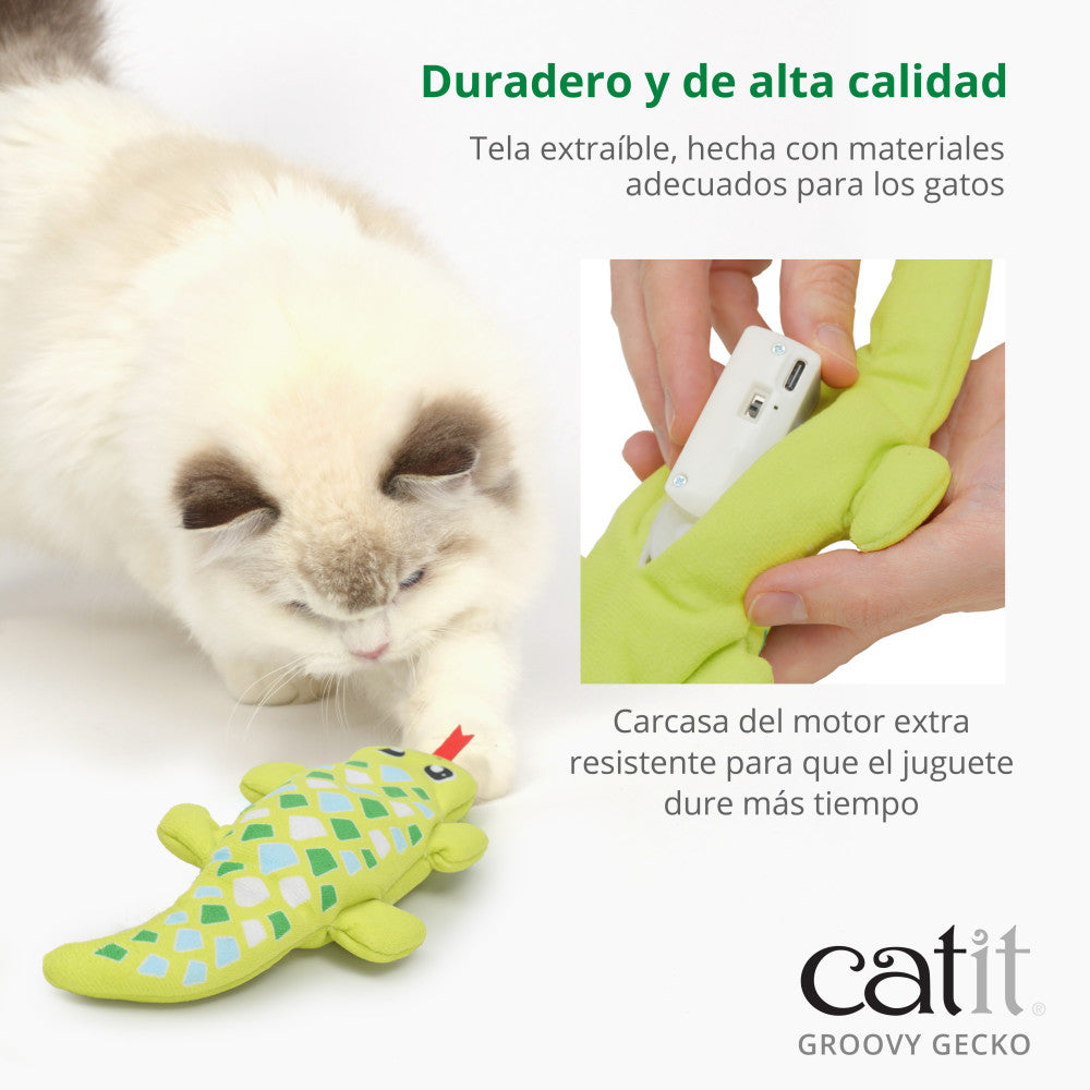 Catit Groovy Gecko, Verde